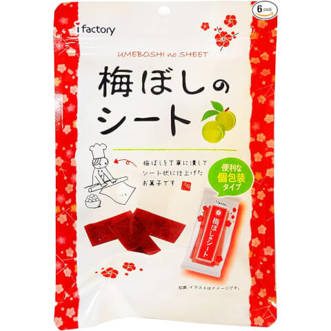 【日本熱銷零嘴】iFactory 日式梅片 35g