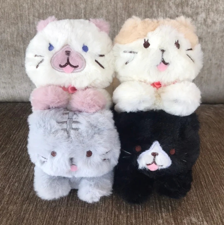 パッフィーキティ ごろにゃんぬいぐるみ(サバタ、クロスケ、スコア、シャシャ)