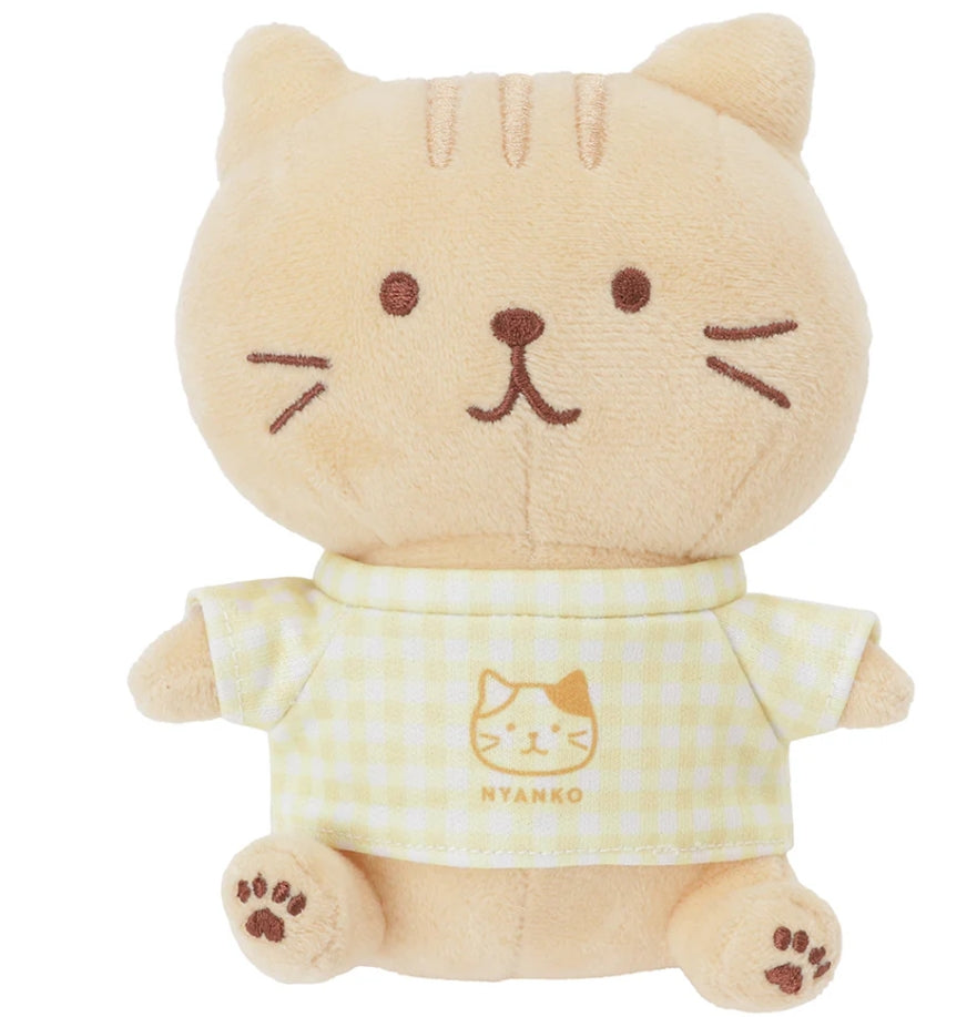 ふわふわ子猫ドレスアップTシャツ