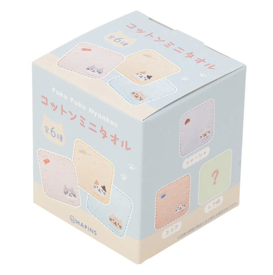 ふわふわキティ コットンミニタオル(ガチャポン)6枚セット