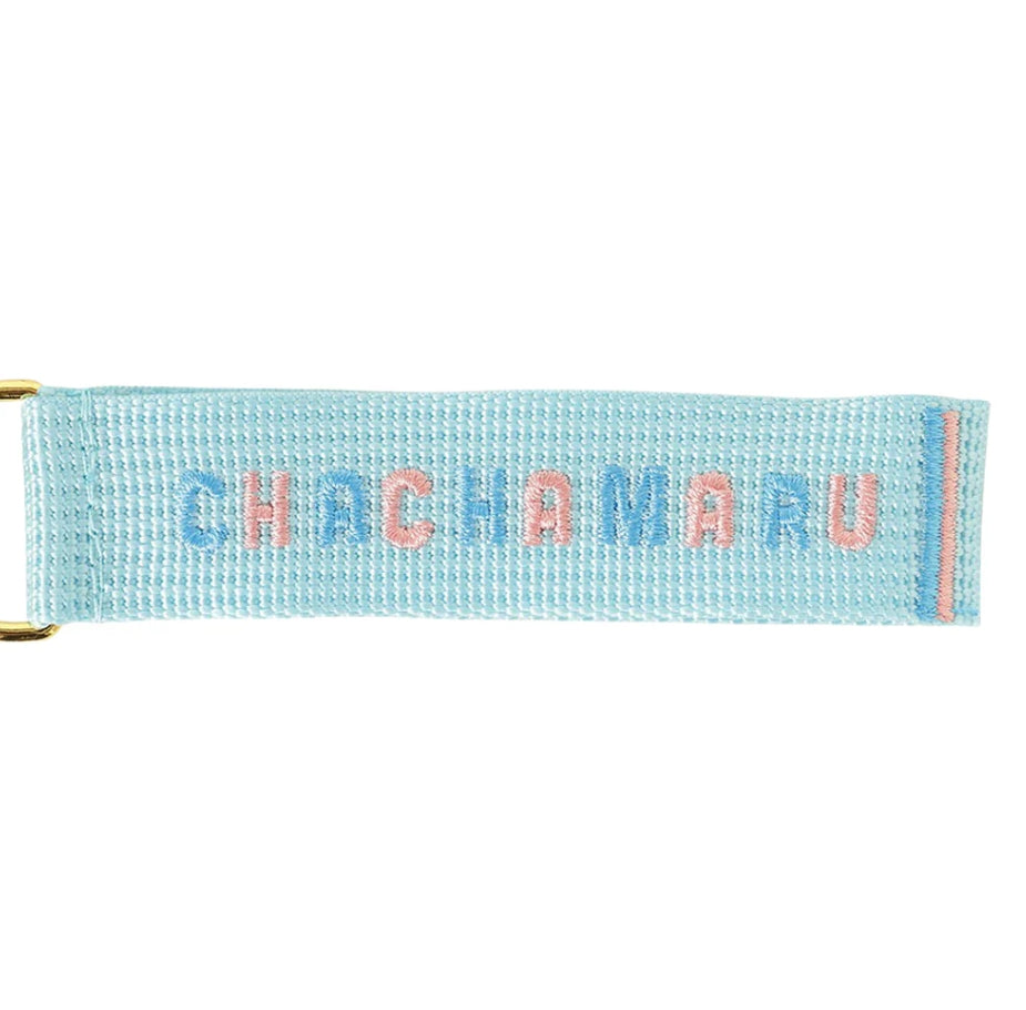 ふくふくにゃんこ ちゃちゃまる バースデー刺繍タグキーホルダー