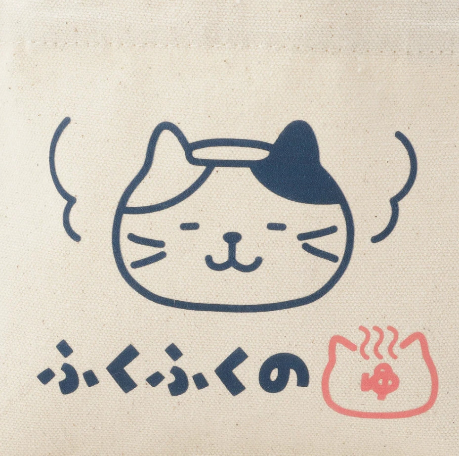 ふくふくにゃんこ ふくふくの湯 ミニトートバッグ【WEB限定】