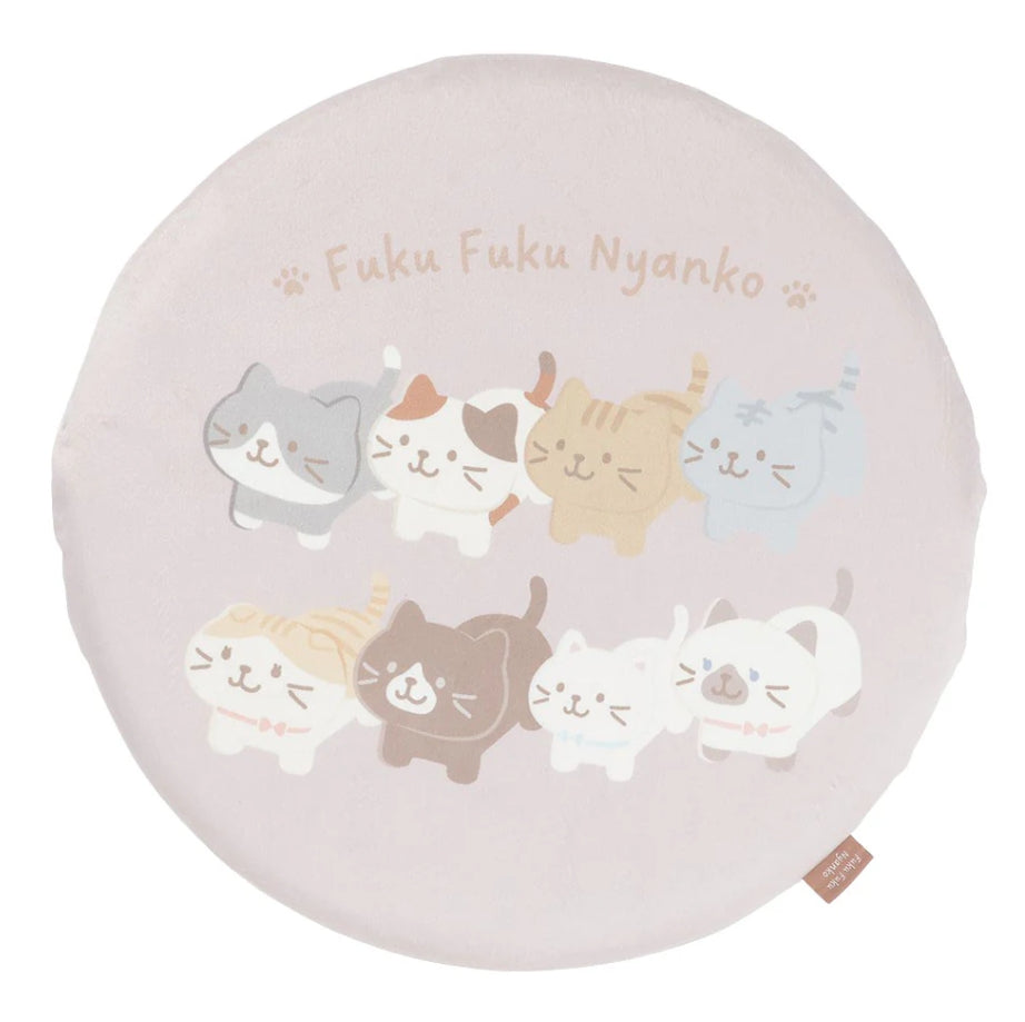 ふわふわ猫シートクッション
