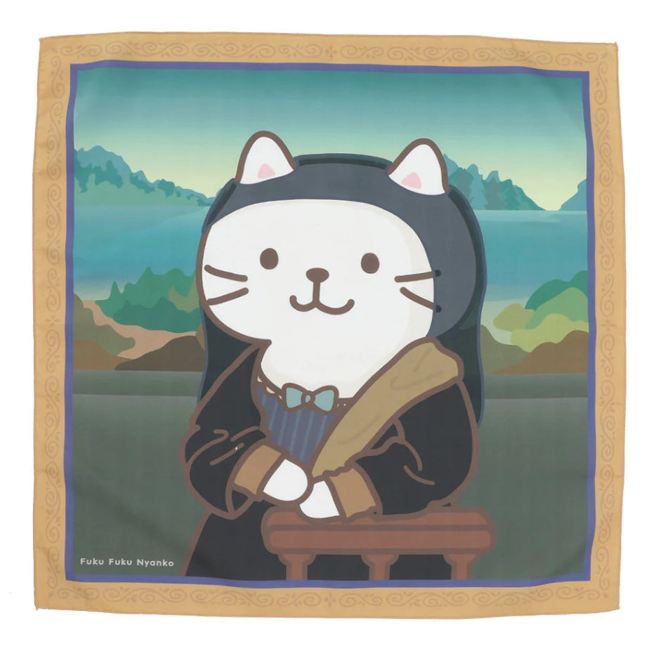 ふくねこ風呂敷【ガチャポン】6個セット