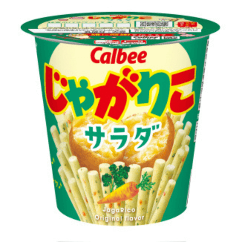 Calbee 卡樂比薯條杯 野菜口味 57g