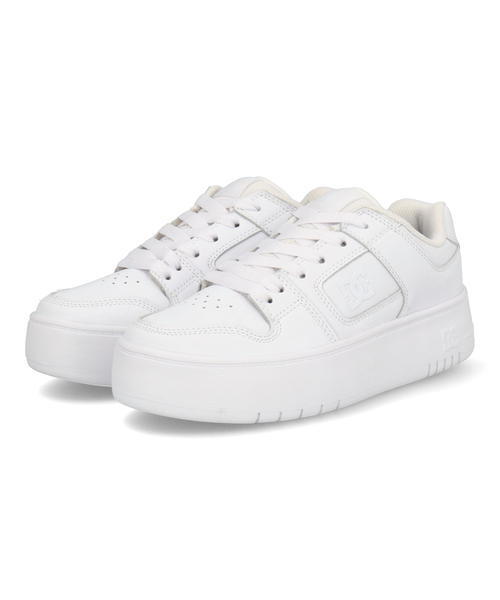 DC SHOES WS MANTECA 4 PLATFORM レディース プラットフォームスニーカー、DW231005