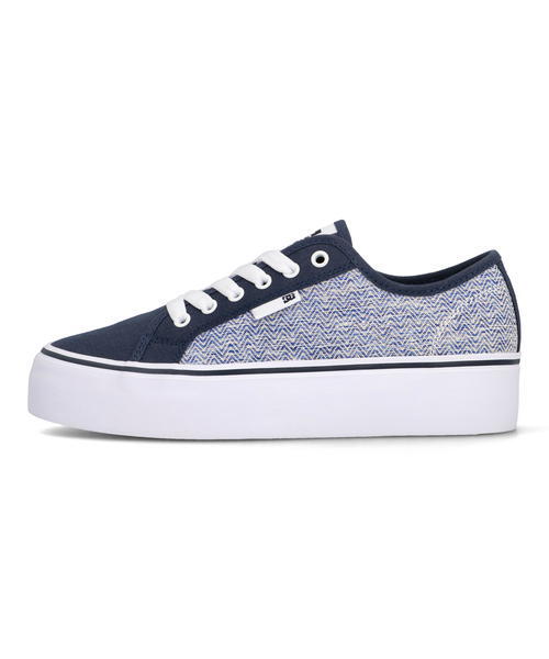 DC SHOES WS マニュアル プラットフォーム レディース スポーツシューズ(レディース ハンドパッド入り 厚底)DW231006