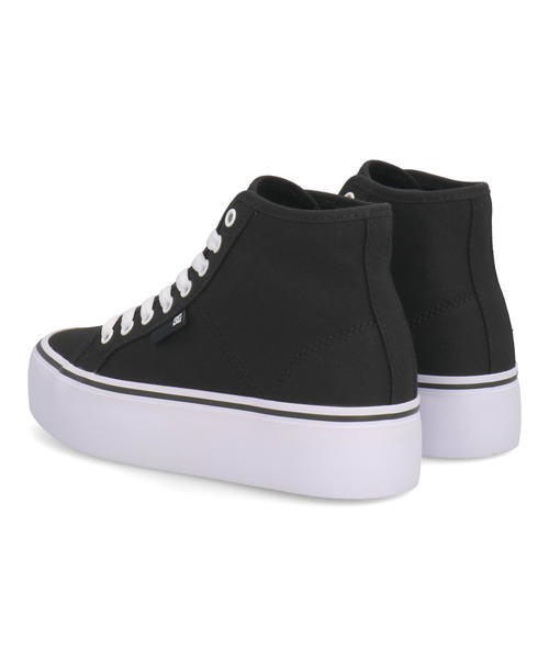 DC SHOES WS MANUAL HI PLATFORM レディース スポーツシューズ(レディース マニュアル HI 厚底)DW231007