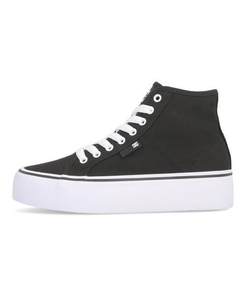 DC SHOES WS MANUAL HI PLATFORM レディース スポーツシューズ(レディース マニュアル HI 厚底)DW231007