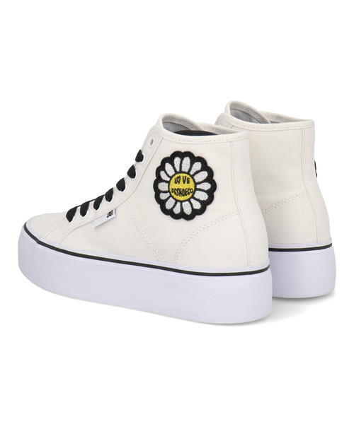 DC SHOES WS MANUAL HI PLATFORM レディース スポーツシューズ(レディース マニュアル HI 厚底)DW231007