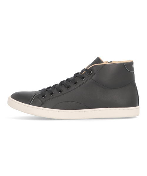ILSE mobus WELLE レディース ミッドトップ レザー スニーカー (M-1710LN-2020)