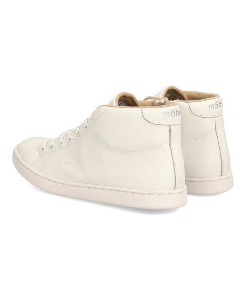 ILSE mobus WELLE レディース ミッドトップ レザー スニーカー (M-1710LN-2020)