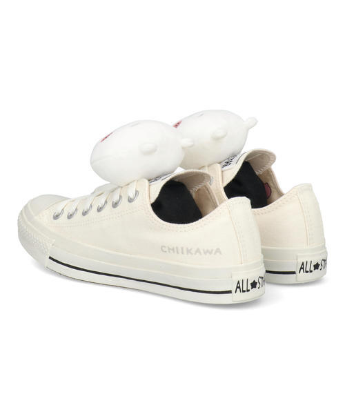 コンバース ALL STAR MC OX / CHIIKAWA レディース デタッチャブルマスコットスニーカー