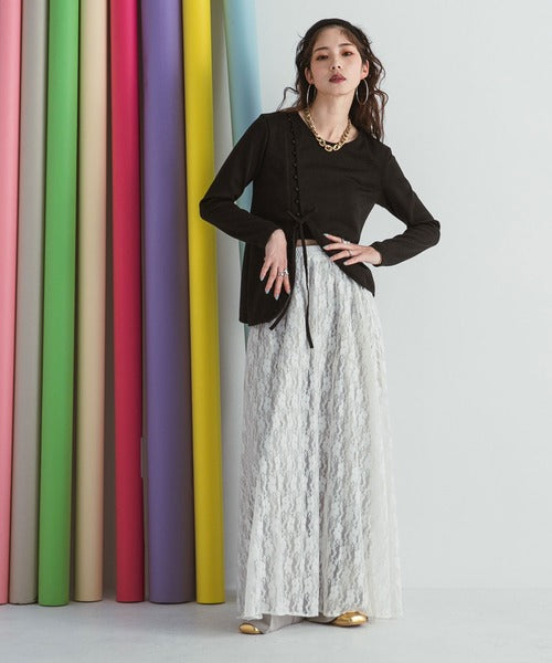 designer tailored ribbed top