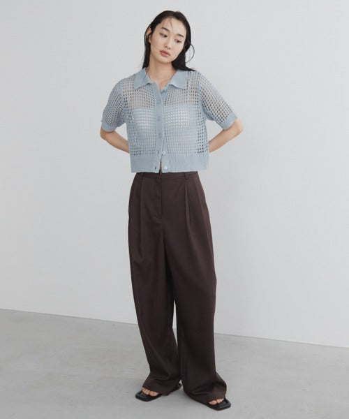 Mesh Polo Shirt/Summer Knit