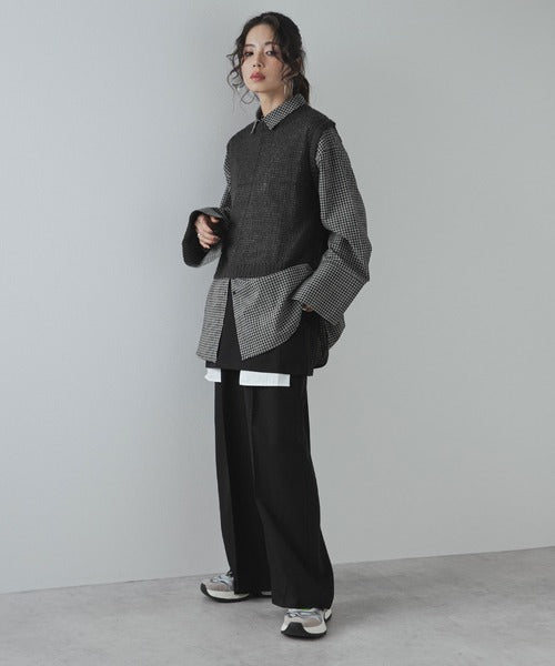 モヘアタッチシースルーベスト