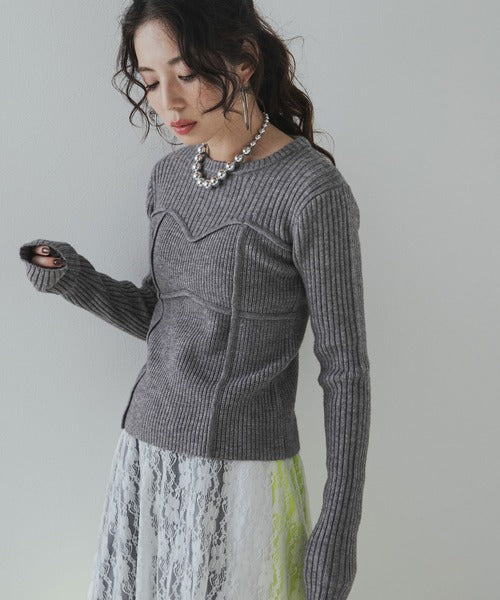 Corset Butt Knit