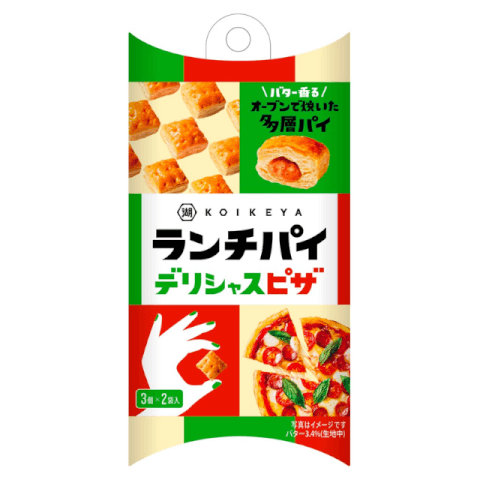 湖池屋 Lunch Pie 迷你鹹派 披薩口味 33g