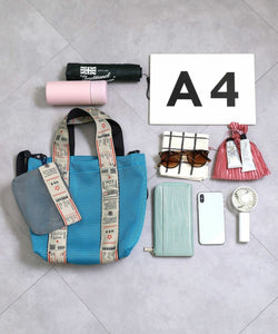 [COO SPECIAL WEEK] 標誌帶網眼 2WAY 托特包 / A4 相容