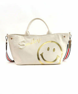【COO SPECIAL WEEK】 SMILEY 帆布 2WAY 托特包
