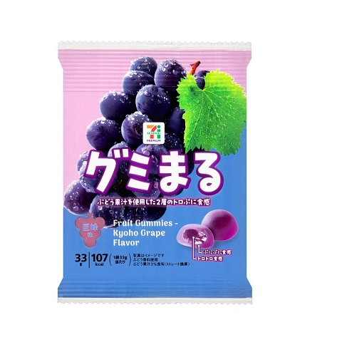 巨峰葡萄 果汁軟糖 33g