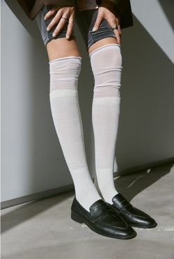 Simple Sheer High Socks / 長襪