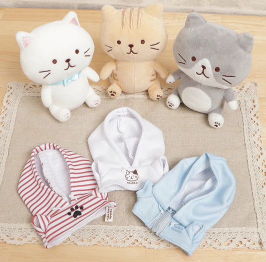 ふわふわ子猫ドレスアップパーカー