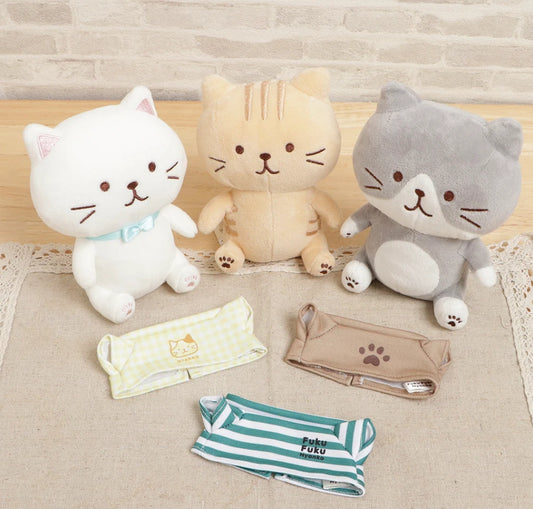 ふわふわ子猫ドレスアップTシャツ