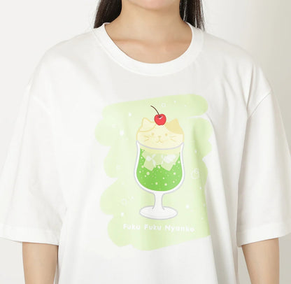 ふくふくにゃんこバズTシャツ【WEB限定】