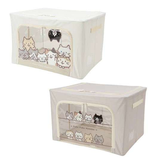 ふふ 猫用 窓付き収納ボックス ② 2個セット