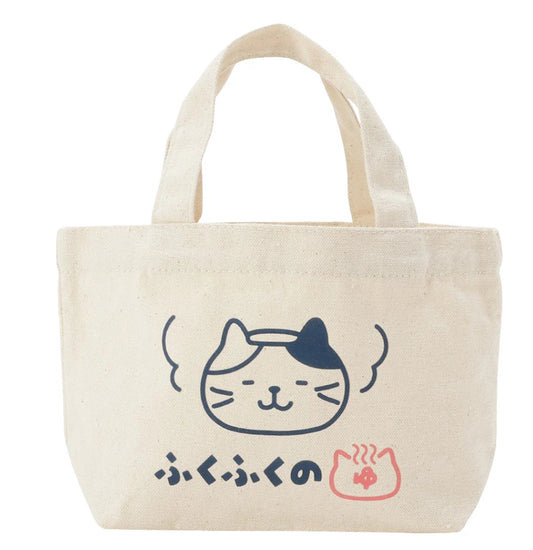 ふくふくにゃんこ ふくふくの湯 ミニトートバッグ【WEB限定】