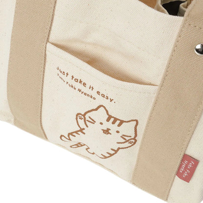 Fukufuku Nyanko Goronyan 迷你分隔托特包