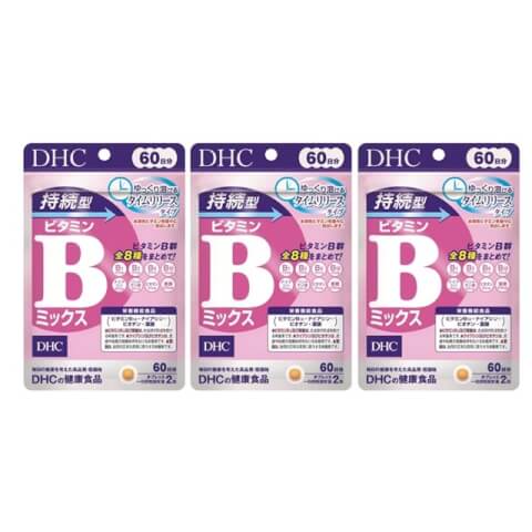 DHC コンティニュアスBコンプレックス 60日分マルチビタミン 120錠 [3パック]