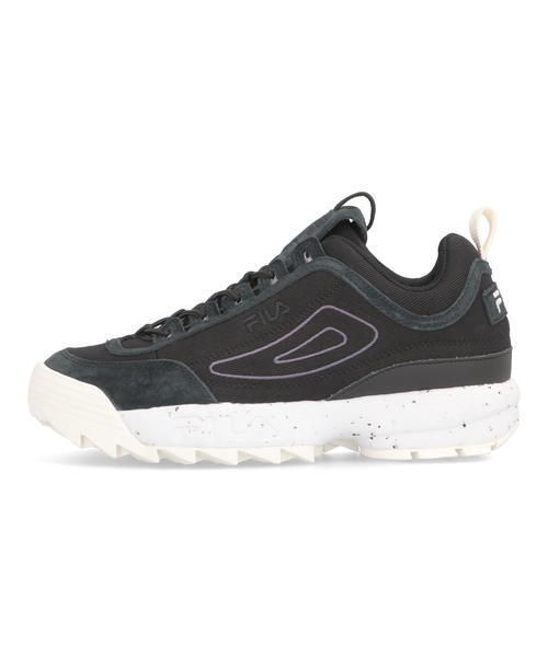 FILA DISRUPTOR 2 GRN-PHILIA レディース プラットフォームスニーカー (ディスラプター 2 グリーン フィリア) UFW22050 001 [EC] 