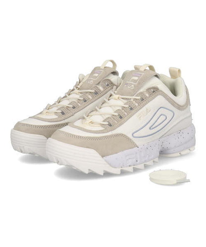 FILA DISRUPTOR 2 GRN-PHILIA レディース プラットフォームスニーカー (ディスラプター 2 グリーン フィリア) UFW22050 001 [EC] 