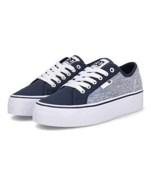 DC SHOES WS マニュアル プラットフォーム レディース スポーツシューズ（レディース ハンドパッド入り 厚底）DW231006 