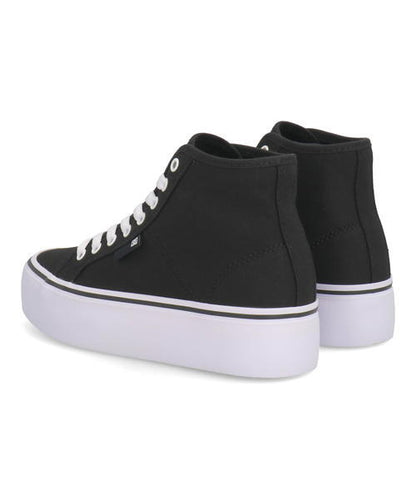 DC SHOES WS MANUAL HI PLATFORM レディース スポーツシューズ（レディース マニュアル HI 厚底）DW231007 