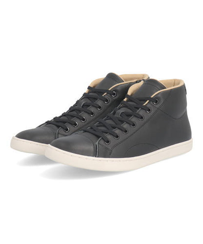 ILSE mobus WELLE レディース ミッドトップ レザー スニーカー (M-1710LN-2020) 
