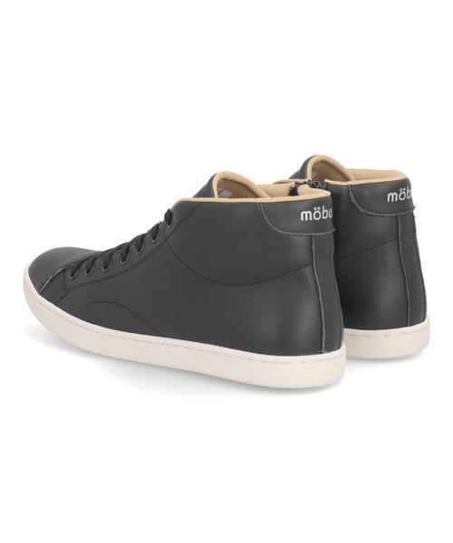 ILSE mobus WELLE レディース ミッドトップ レザー スニーカー (M-1710LN-2020) 