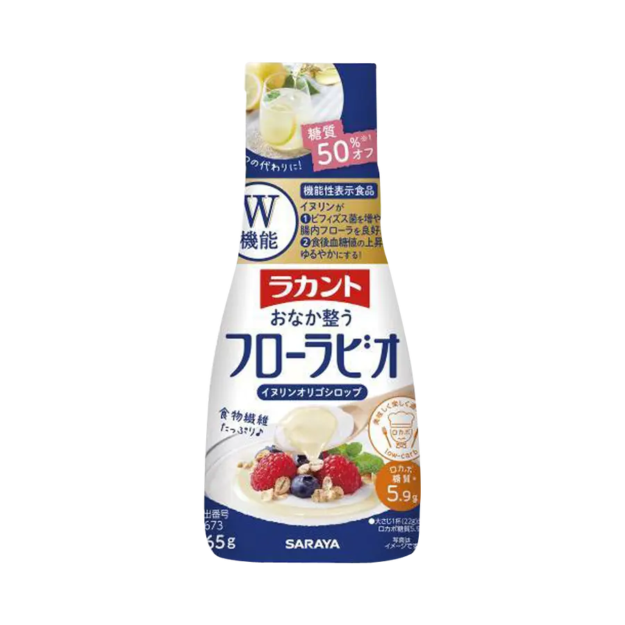 SARAYA 莎羅雅||糖質50%off含雙歧桿菌膳食纖維糖漿||265g