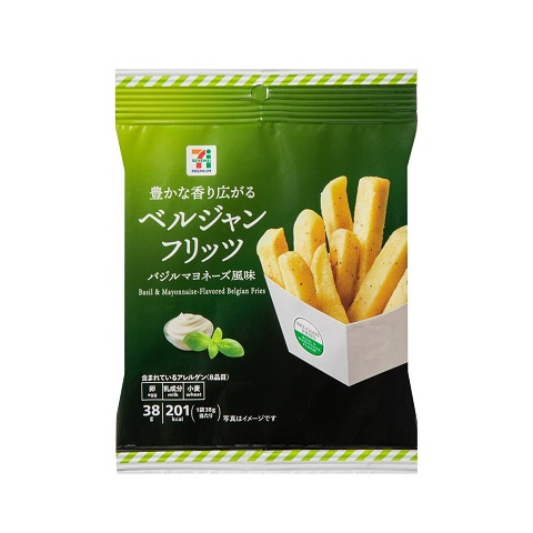 比利時經典粗薯條 羅勒美乃滋口味 38g