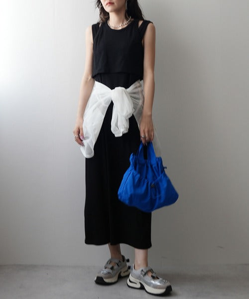 Tailored Ribbed Multi-Way Dress