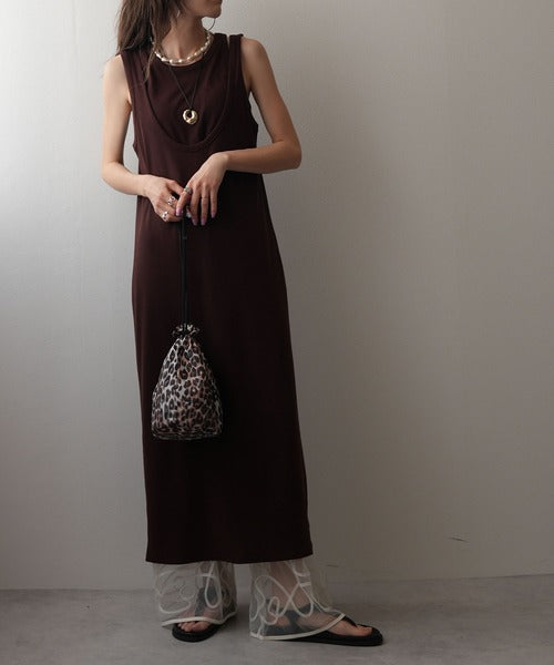 Tailored Ribbed Multi-Way Dress