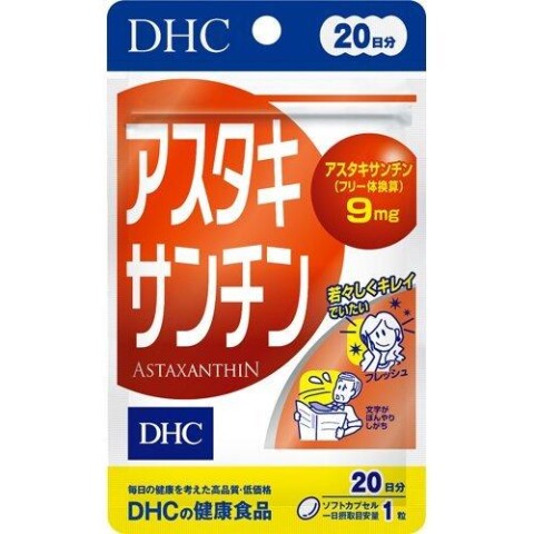 蝶翠詩 DHC 紅藻萃取物 蝦紅素 20日份 20錠