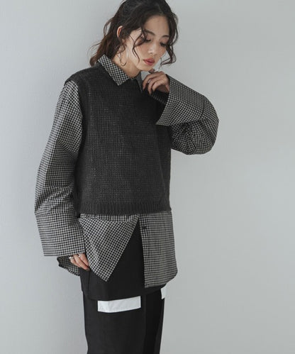 モヘアタッチシースルーベスト