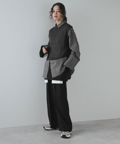 モヘアタッチシースルーベスト