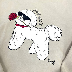 HOLD ROSE 比熊犬 Back Hair 套頭衫