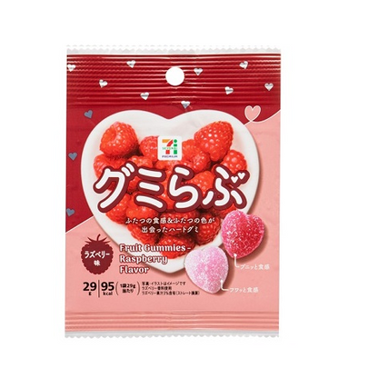覆盆子果汁軟糖 33g